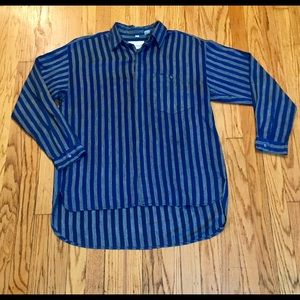 Men’s Button Down Striped Shirt